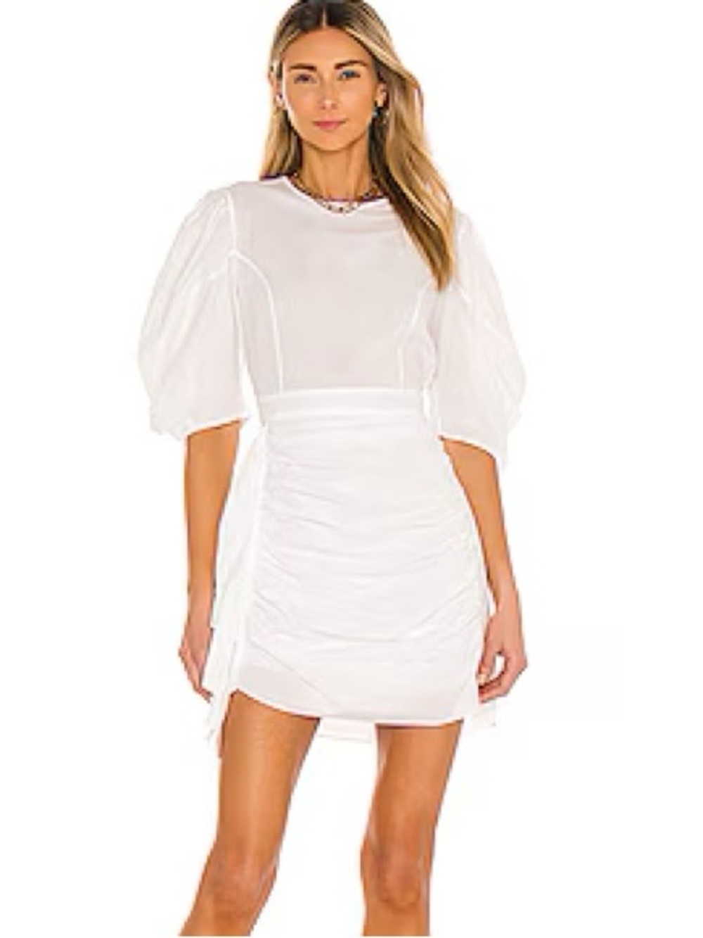 Rhode Pia dress in white